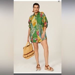 Small FARM Rio Banana Leaves Romper